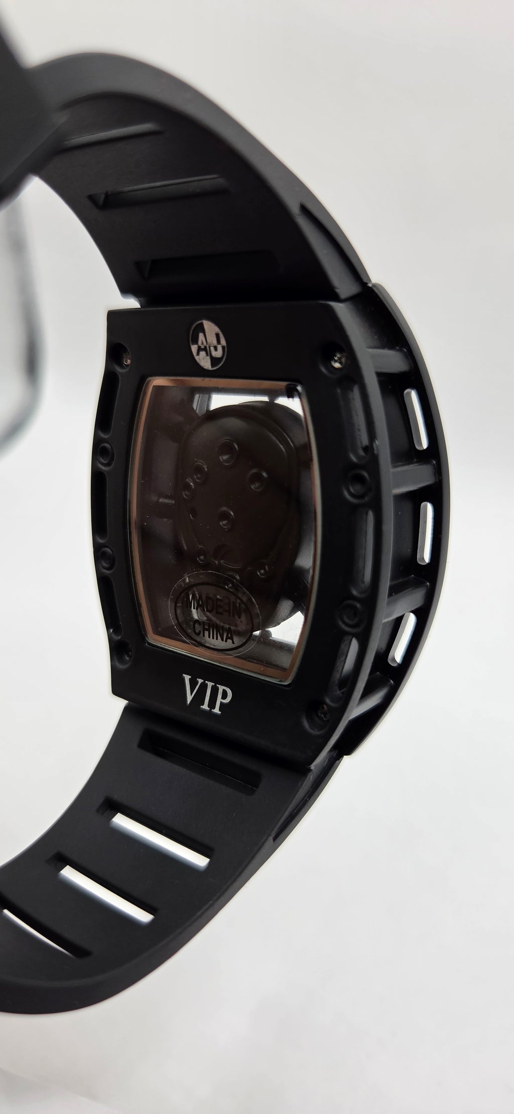 Aj skeleton mille style watch