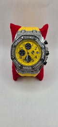 AJ VIP chrono iced out watch