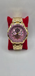 Gold and pink AJ time master