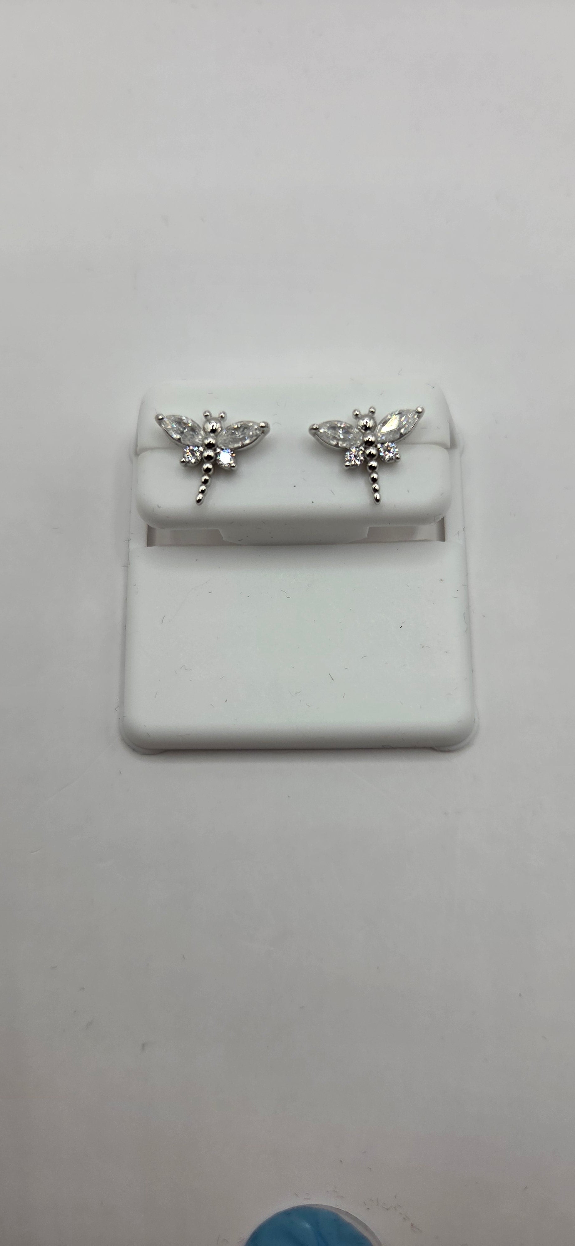 Dragonfly 925 silver 1.00ctw Moissanite