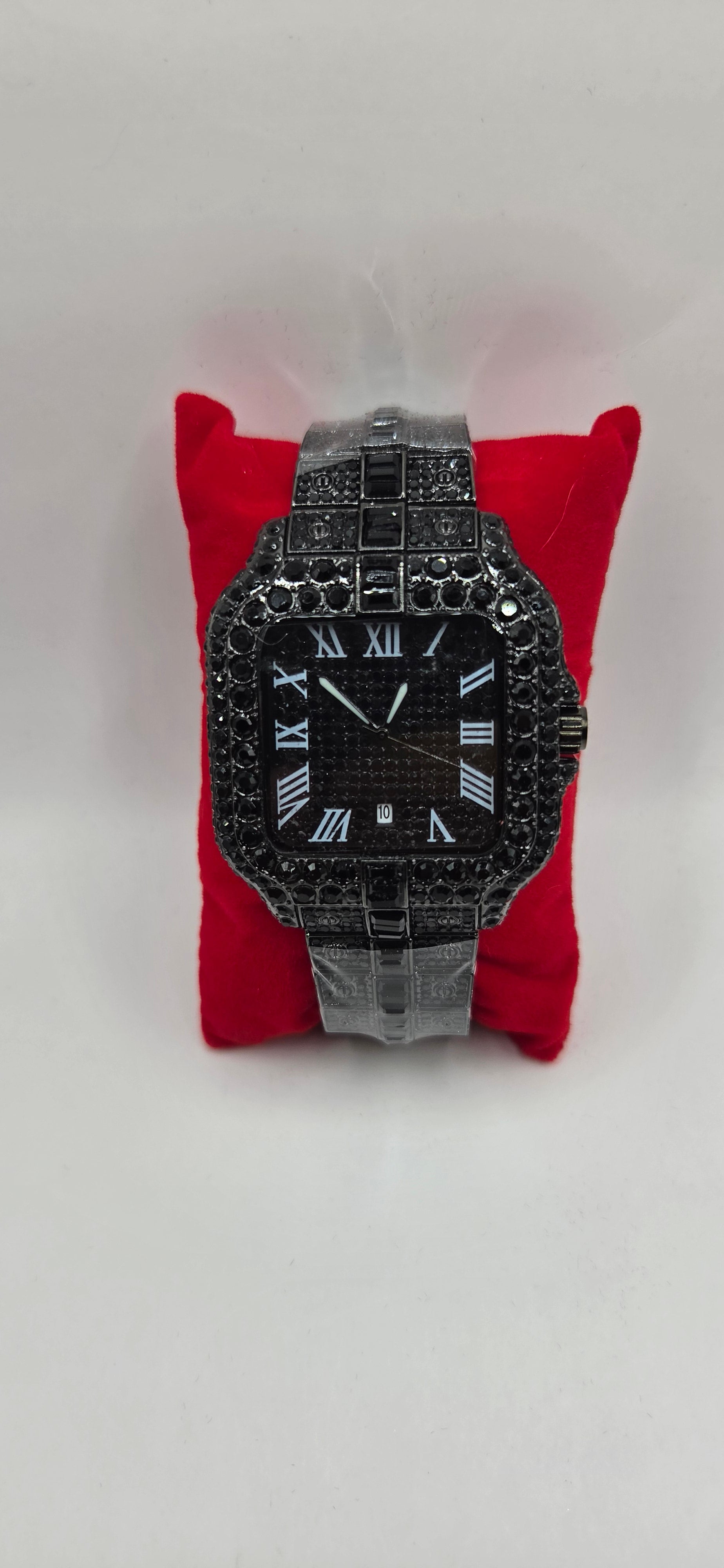 AJ black on black VIP carti style watch