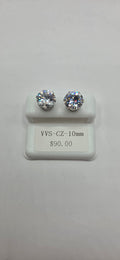 VVSCZ 10mm earrings