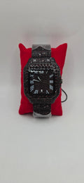 AJ burgundy VIP carti style watch