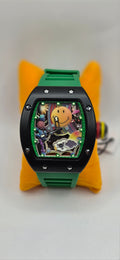 Aj green mille smile style watch
