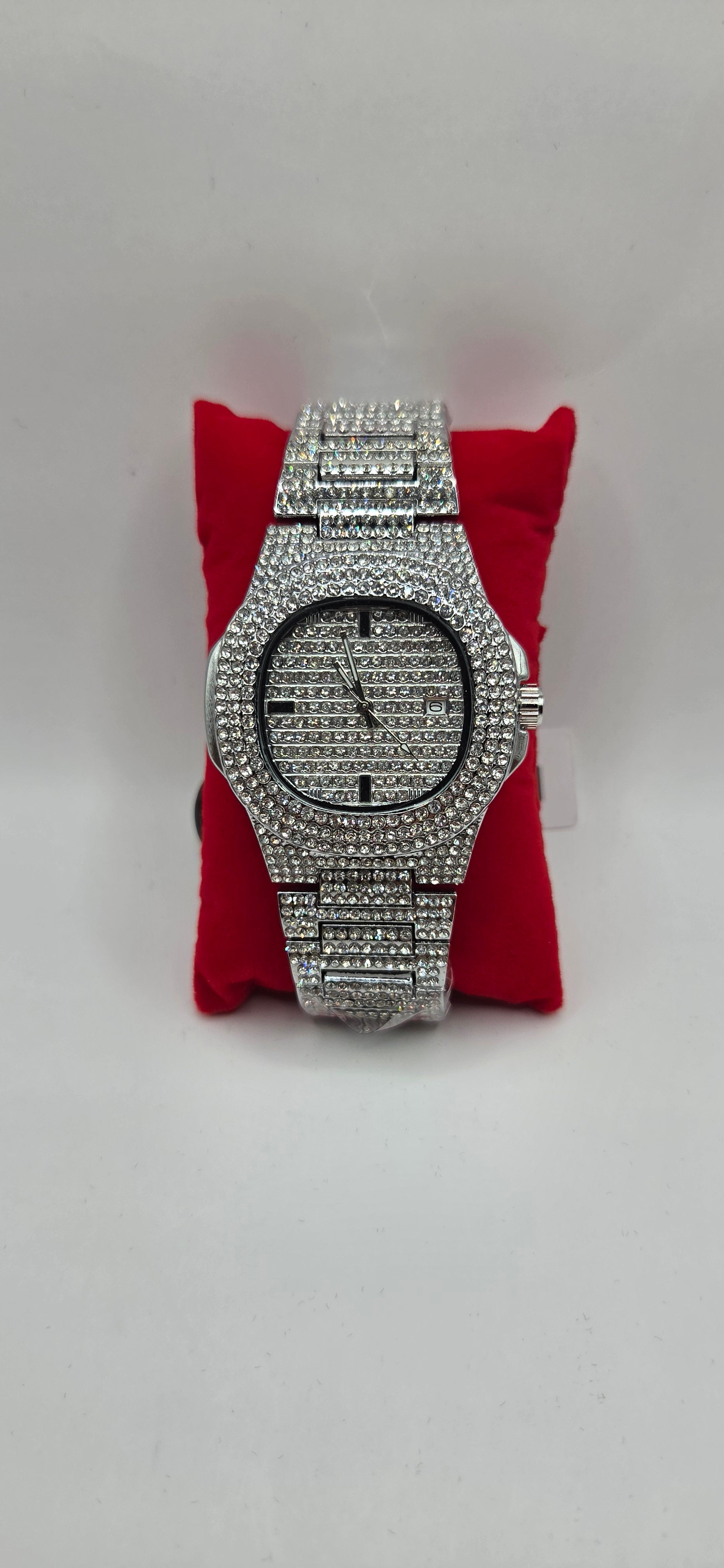 AJ iced out VIP watch
